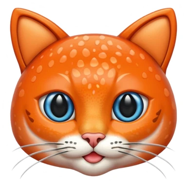 make a salmon with cat ears sticker