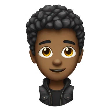 rock small boy sticker