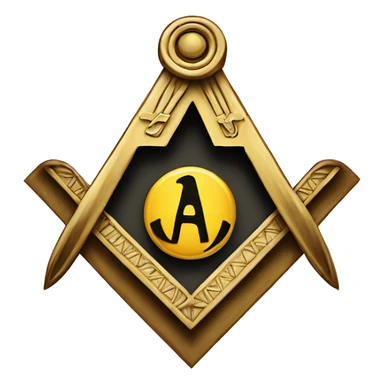 Freemason symbol sticker