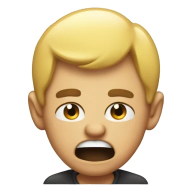 A fart farting  sticker