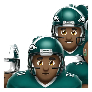 eagles football sticker