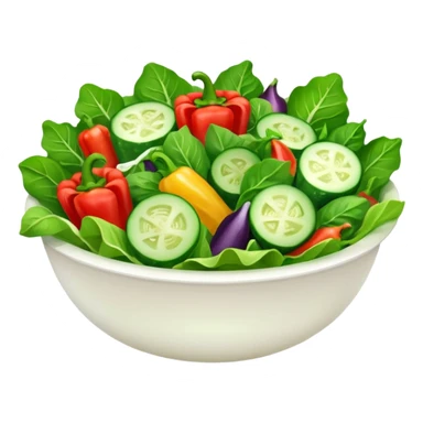 vegetarian green salad sticker