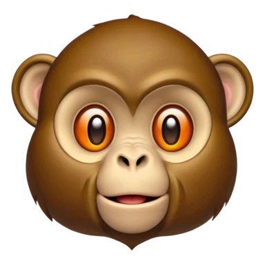 Monkey steak sticker
