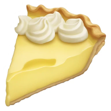 Lemon pie sticker