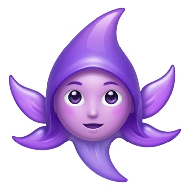 Un esprits violet  sticker