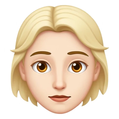 person acting in a play with theatrical expression sticker