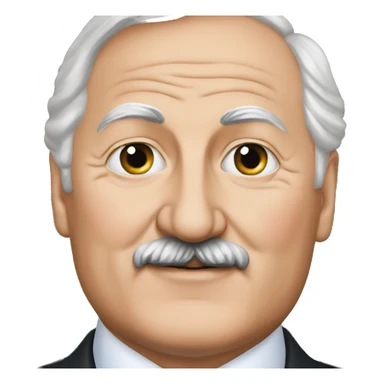 Alexander Lukashenko president of Belarus sticker