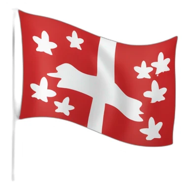 Haute savoie flag sticker