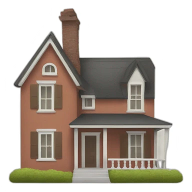 House minimalism sticker