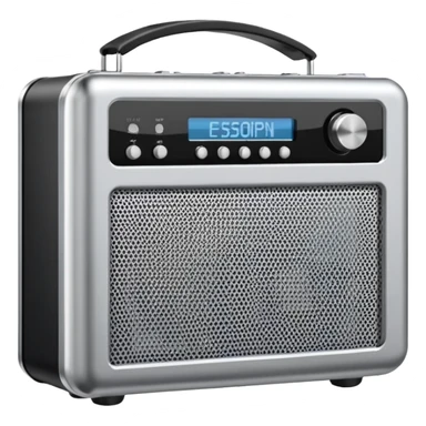 Portable Music Amplifier sticker