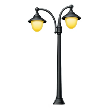 modern streetlights, US sticker