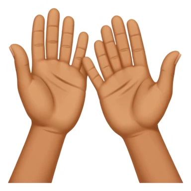 with hands applause please sticker