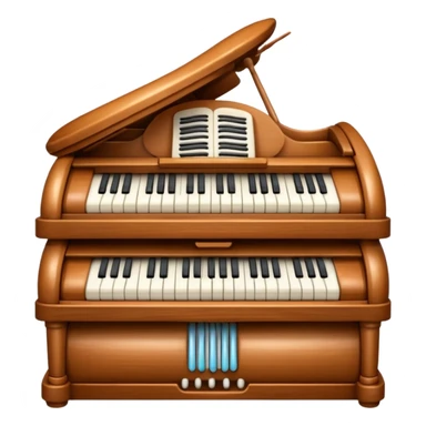 Emoji instrumento Órgão sticker