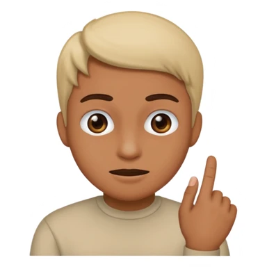 Make a person doing the 67 meme sticker