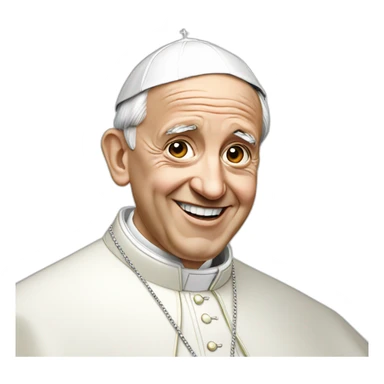 Pope francis sticker