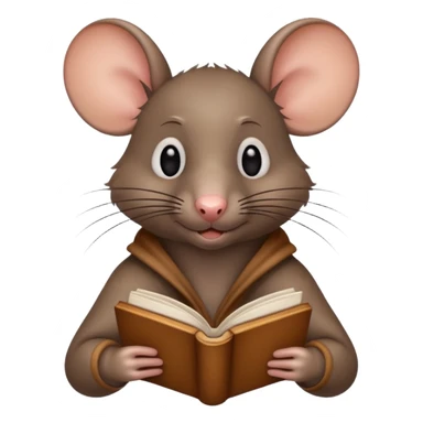 rats + book sticker