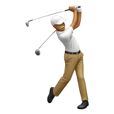 golf swing sticker