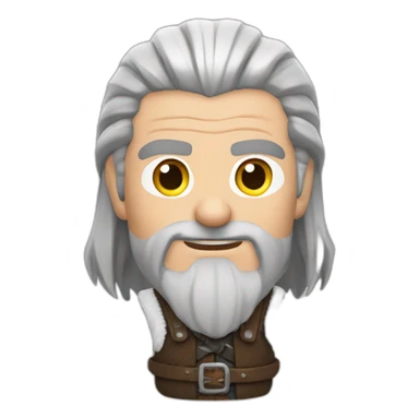 geralt de rive sticker