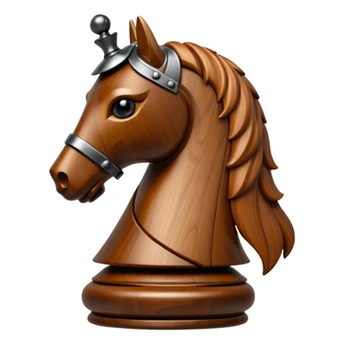 chess knight sticker