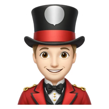 Ringmaster + hat sticker