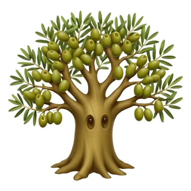 olive tree sticker