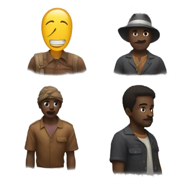 🌞 en noir  sticker