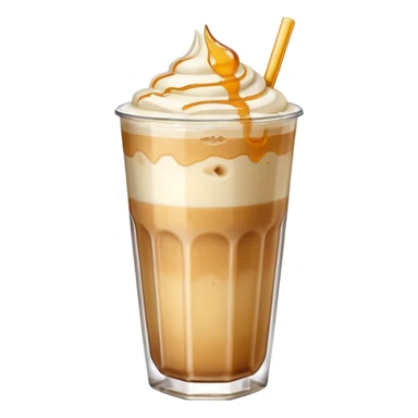 Ice latte honey salt sticker