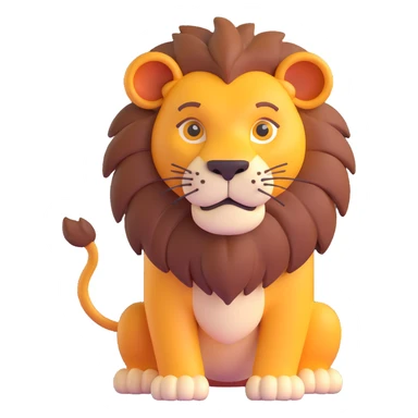 Lion  sticker