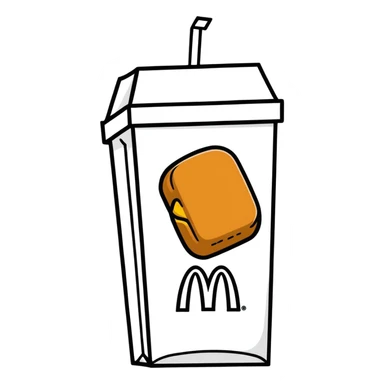 McNugget from McDonald’s sticker