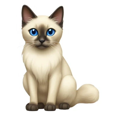 Balinese cat  sticker