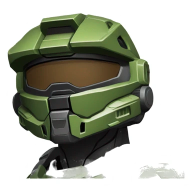 Master chief halo 117 sticker