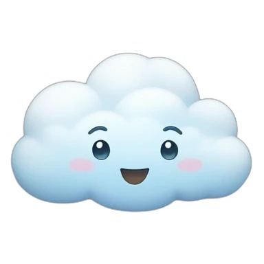 happy Cloud sticker