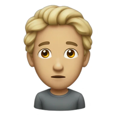 Fâché triste sticker