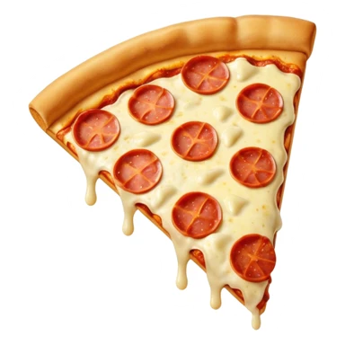 Cheesy cheesy Pizza slice sticker