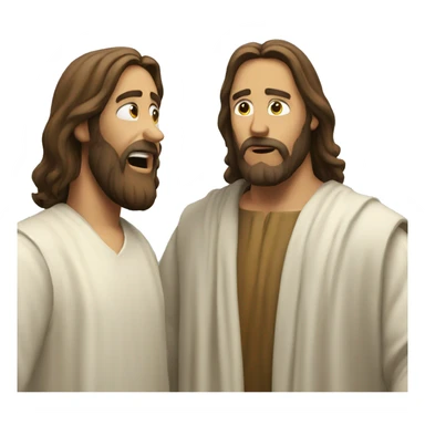 jesus being tempted sticker