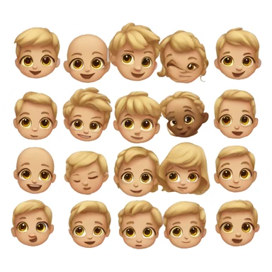 Cute babies  sticker