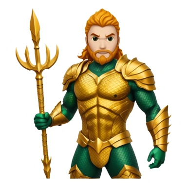 aquaman full armor sticker