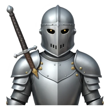 Headless Knight with Sword close up sticker