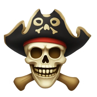 strawhat jolly roger sticker