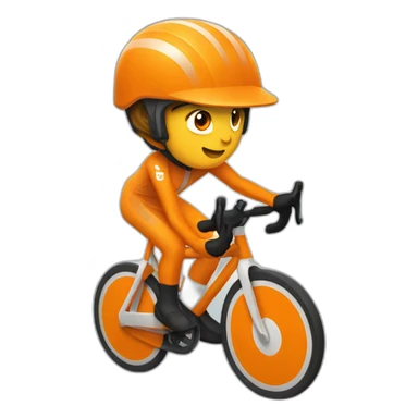 l'orange vélodrome sticker