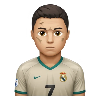 Ronaldo is poor sticker