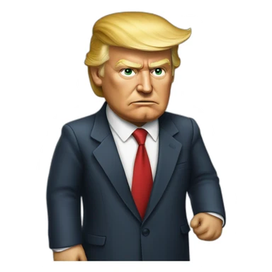 Trump as mafioso sticker