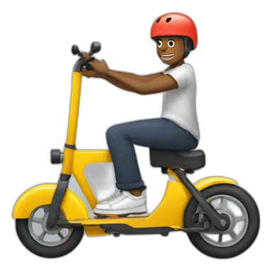 Trottinette freestyle sticker