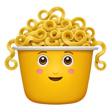 Noodle sticker