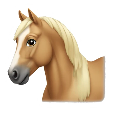 Palomino horse sticker
