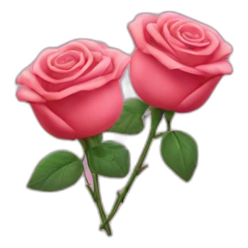 Two roses for two barbies sticker