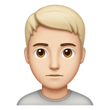 Facing straight forward  sticker