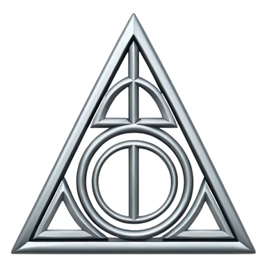 Deathly hallows sticker
