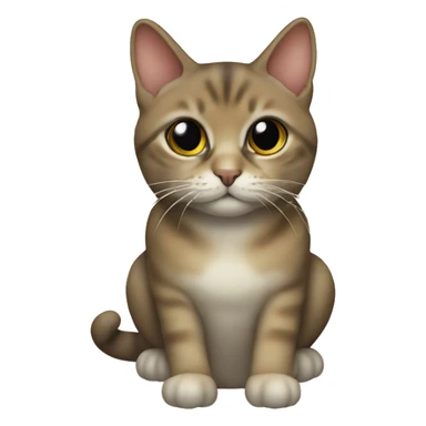 Siam kater sticker