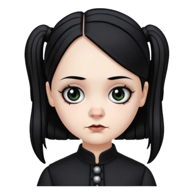 wednesday addams sticker